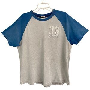Abercrombie & Fitch vintage muscle T-shirt men’s XL distressed raglan sleeve